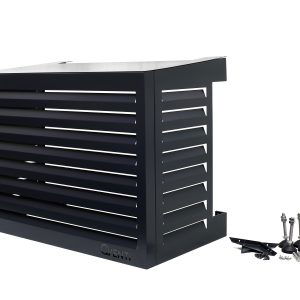 Qventi CAL100 Airco Omkasting Aluminium Antraciet L