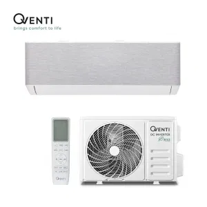 Qventi Design wandmodel airco Flex Design 18 lichtgrijs 5,0kW