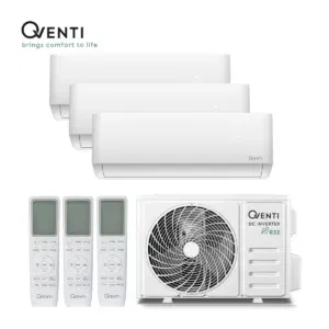 Qventi multi-split airco SAC30MRW-3 ODU 7,9kW wandunits 3x SAC12MRW 3,5kW